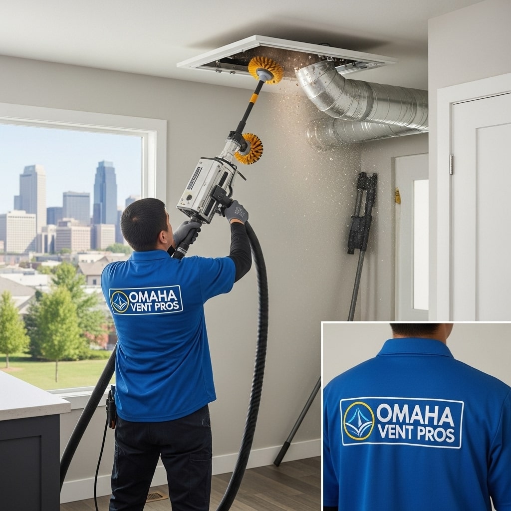 Professional air duct cleaning service in Omaha